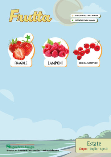 Stagionalità dei prodotti ortofrutticoli di GIUGNO 2025 Frutta