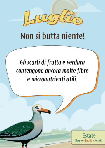 Stagionalità dei prodotti ortofrutticoli di Luglio 2025