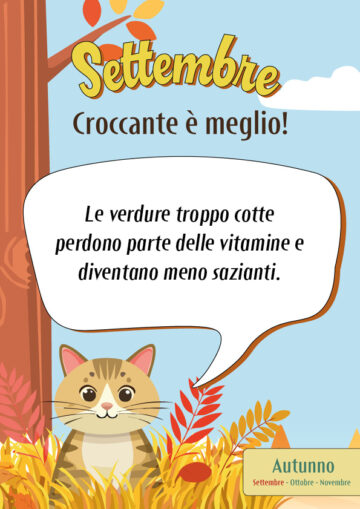 Stagionalità dei prodotti ortofrutticoli di Settembre 2025